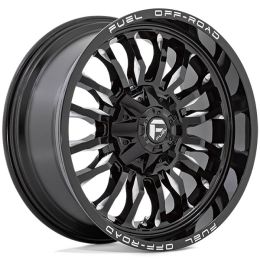 Fuel ARC D795 Gloss Black Milled