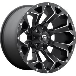 Fuel Assault D546 Matte Black Milled