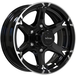 King Chaser-6 Gloss Black w/machined face