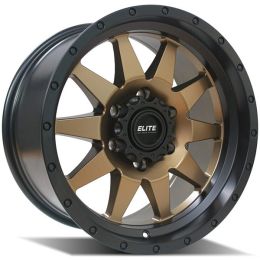 Elite Combat Satin Bronze w/black lip