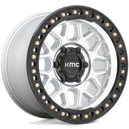 KMC GRS KM549 Machined w/satin black lip