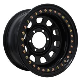 Dynamic Steel Simulated Beadlock D Style Black