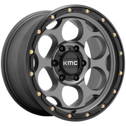 KMC Dirty Harry KM541 Satin Grey w/black lip