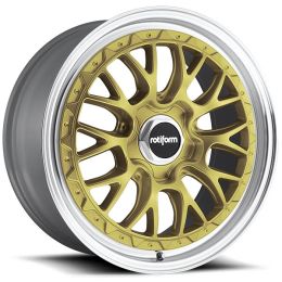 Rotiform LSR R156 Matte Gold Machined