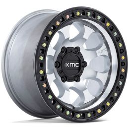 KMC Riot KM550 Machined w/black lip