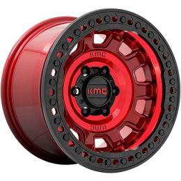 KMC Tank Beadlock KM236 Candy Red