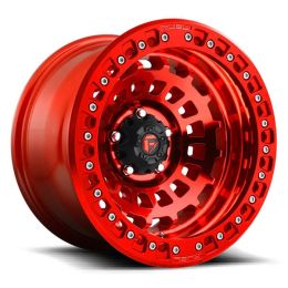 Fuel Zephyr Beadlock D100 Candy Red